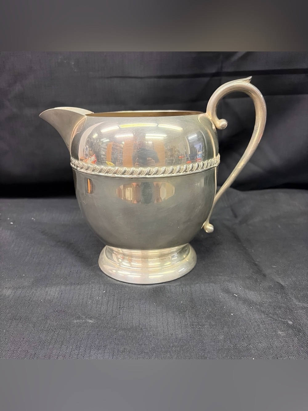 VTG Sheridan Silver Plated 7” Pitcher